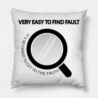 Loop, Fault And Truth Pillow