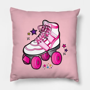 Roller Skate in Pink Pillow