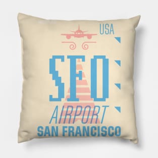 San Francisco airport SFO Pillow