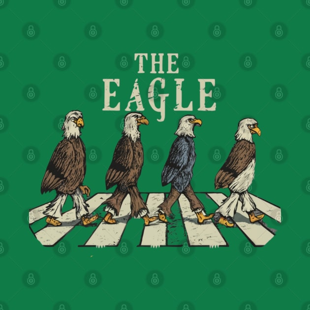 the eagles band retro by Aldrvnd