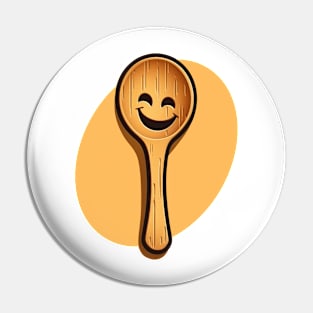 Spoon Toon with background Pin