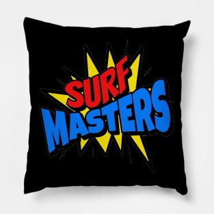 Surf Masters , Hello Summer Vintage Funny Surfer Riding Surf Surfing Lover Gifts Pillow