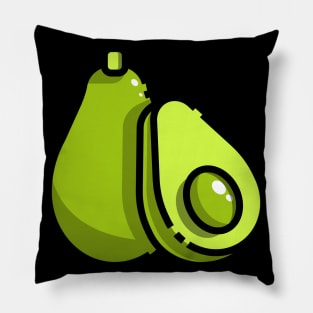 Avocado Funny Vegan Pillow