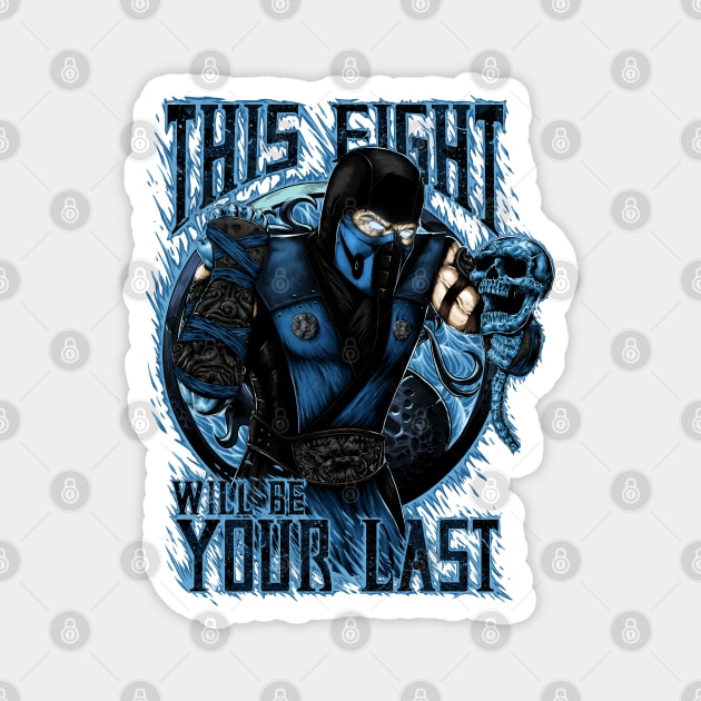 SUB-ZERO MK Magnet by d.legoshin.art