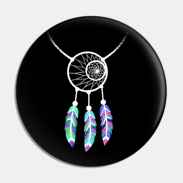 Feather necklace Pin by albertocubatas