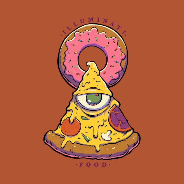 Illuminati Food by AzuraStudio