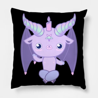 baphomet cute demon Pillow