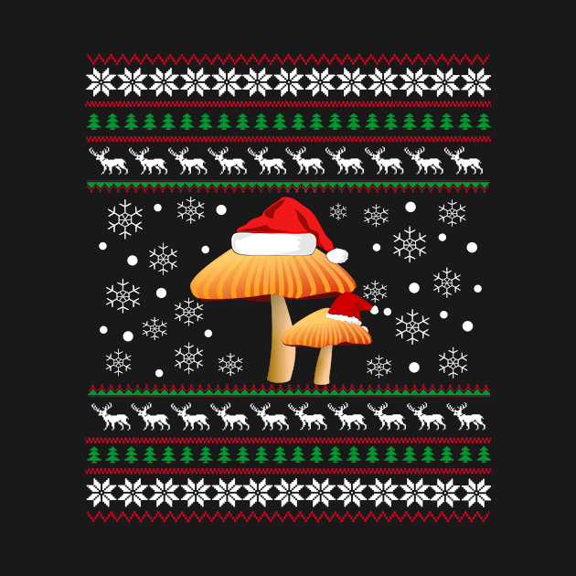 mushroom Christmas Gift by othmane4