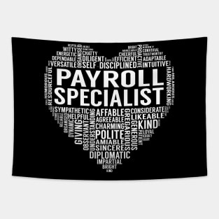 Payroll Specialist Heart Tapestry