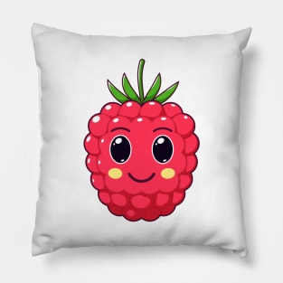 Cute Kawaii Raspberry Pillow