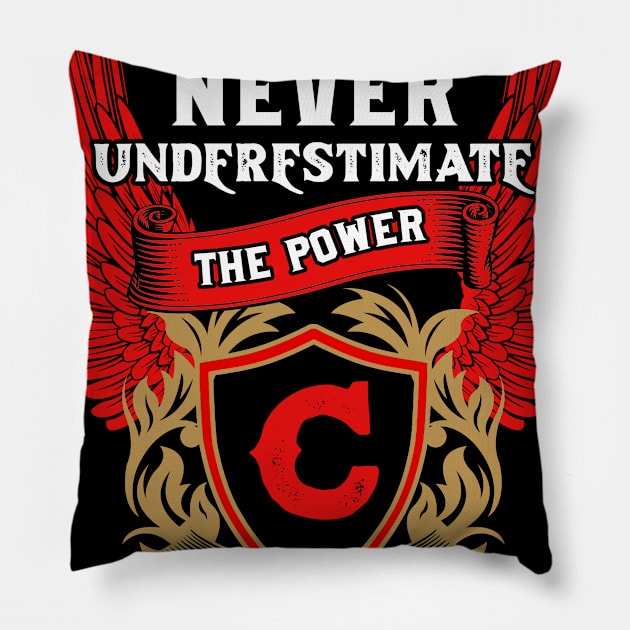 Never Underestimate The Power Cassie - Cassie First Name Tshirt Funny Gifts Pillow by dmitriytewzir