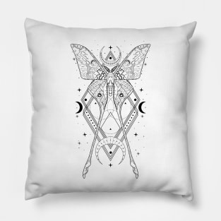 Chinese Luna Moth - Actias Dubernardi Pillow