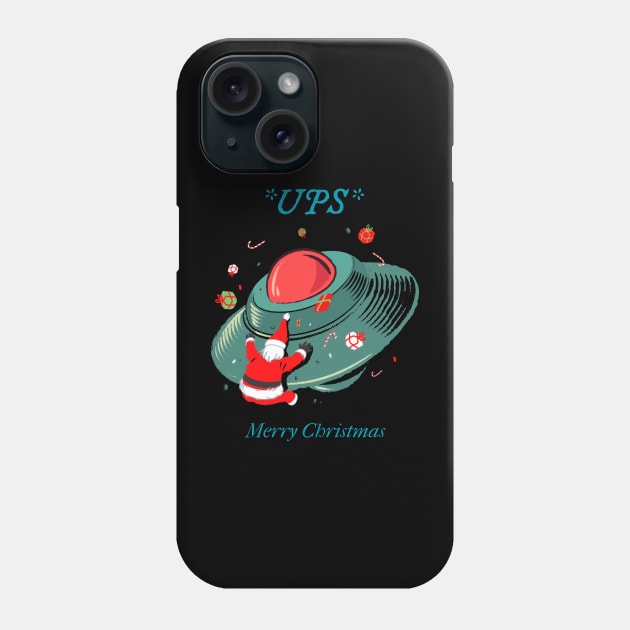 CHRISTMAS COLCTION UPS Phone Case by bodyinsurf