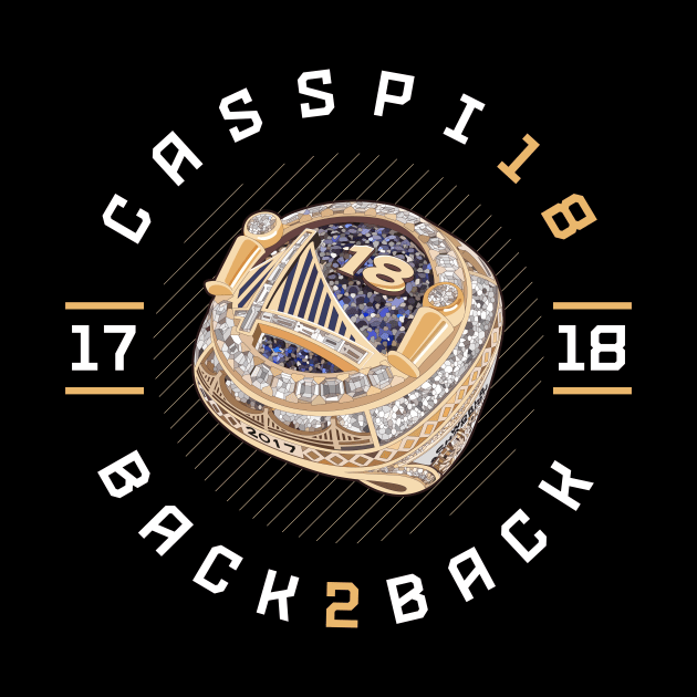 Omri Casspi 18 Back 2 Back Championship Ring 2017-18 by teeleoshirts