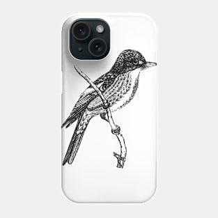 Minimal Bird Design Phone Case