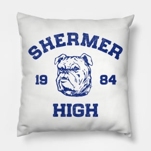 Shermer High 1984 - vintage logo Pillow