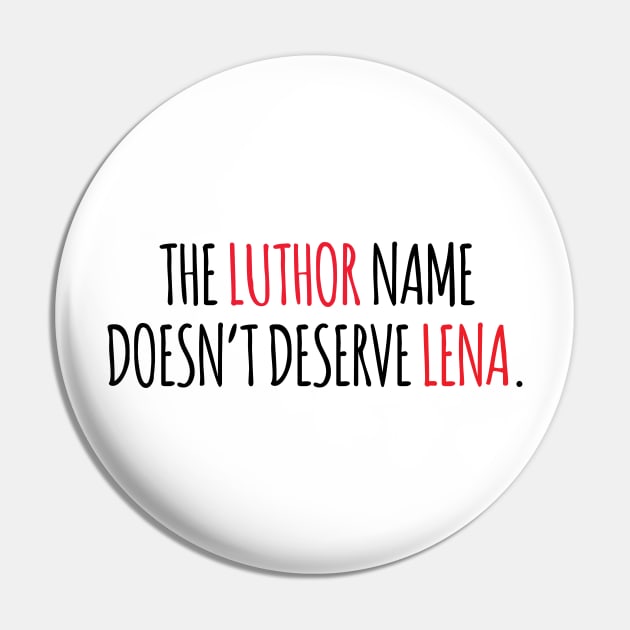 The Luthor name doesn't deserve Lena. Pin by brendalee