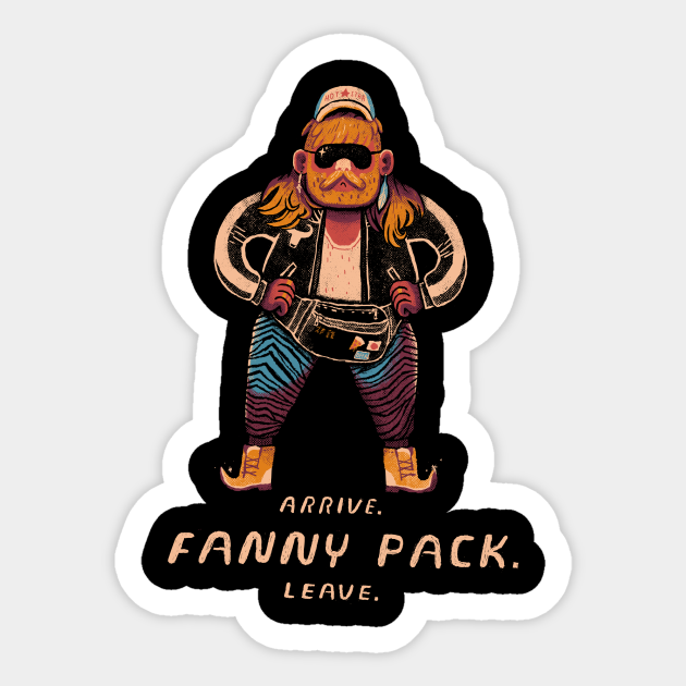 fanny pack - Fanny Pack - Sticker