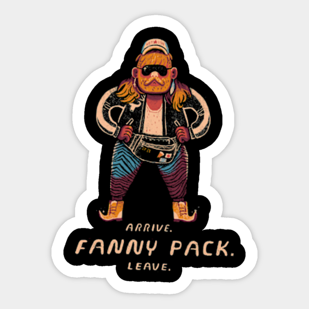 fanny pack - Fanny Pack - Sticker