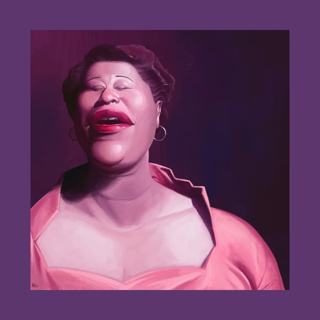 Ella Fitzgerald by metmangindaan