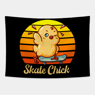 Skate chick Tapestry