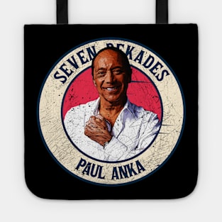 Retro Style Fan Art Design PAUL ANKA // SEVEN DEKADES Tote