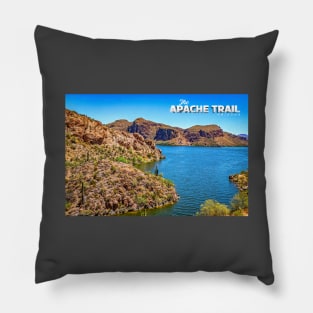 Apache Trail Scenic Drive View Pillow