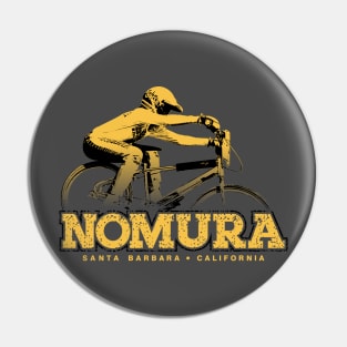 Nomura BMX  - (yellow) old school bmx Pin