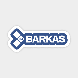 Barkas IFA logo (white) Magnet