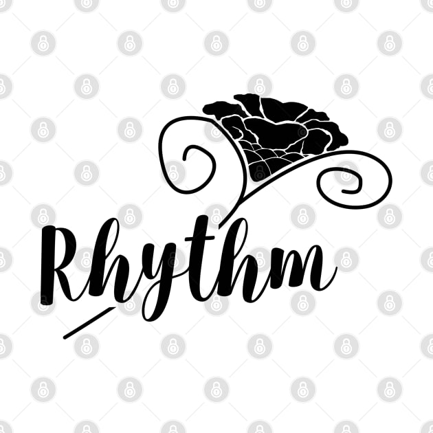 Rhythm Black by Tee Love Co. 