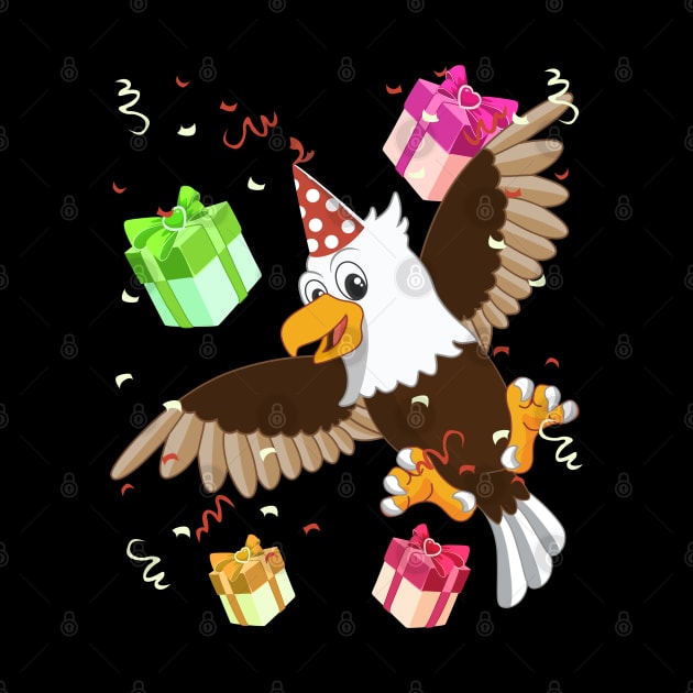 American Bald Eagle Birthday Gift Idea by TheBeardComic