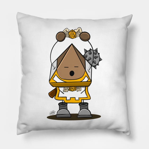 The Cleric D8 Pillow by AlstonArt