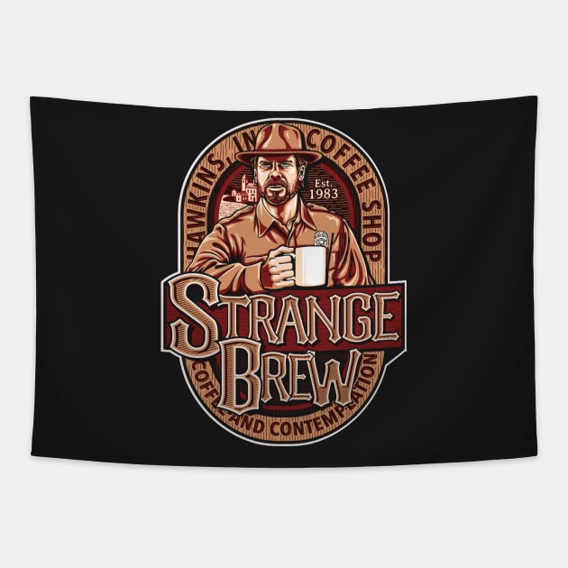 Strange Brew Tapestry by CoDDesigns