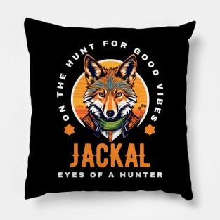 Jackal The Hunter Pillow