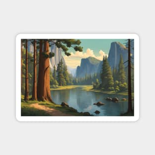 Yosemite National Park Magnet