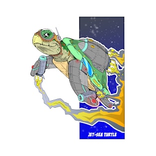 Jet-sea turtle T-Shirt