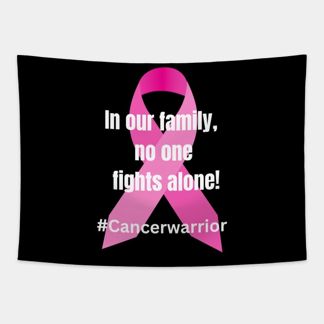 Cancer Warrior Tapestry by Sunshine & Happiness