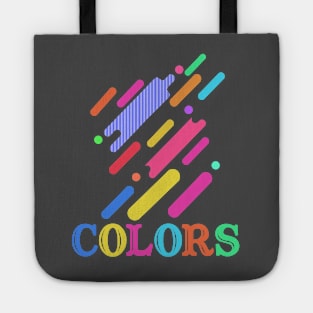 Colored Bar Tote