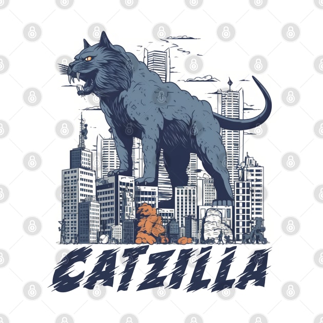 Catzilla by ArtRoute02