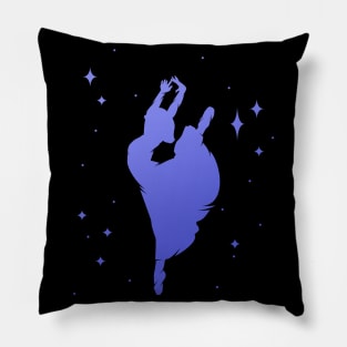 Ballerina Dance Dancer Silhouette Pillow