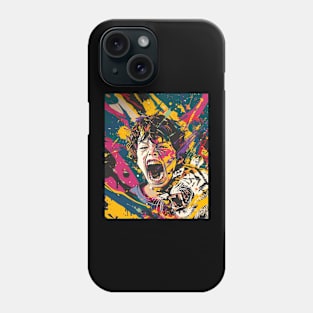 Calvin and Hobbes Cubist Contemplations Phone Case