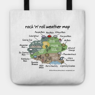 rock 'n' roll weather map Tote