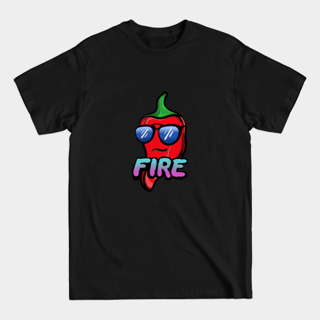 Discover Hot chili pepper fire - Chili Pepper - T-Shirt