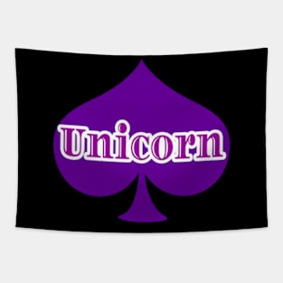 Purple Unicorn Tapestry