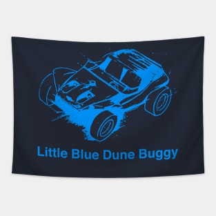 Little Blue Dune Buggy Tapestry