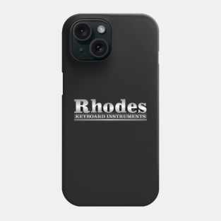 Rhodes electric piano logo. Phone Case