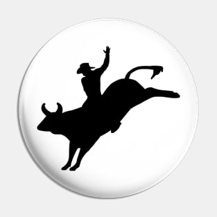 Rodeo Bull Rider Pin