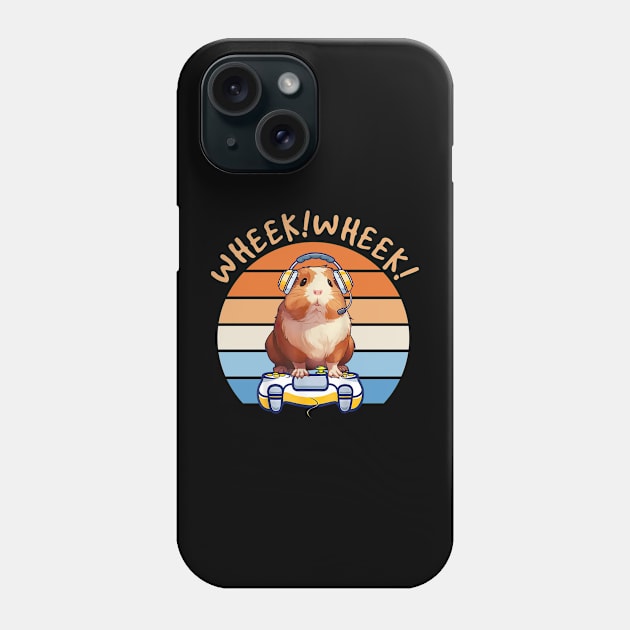 Guinea Pig Pride Squeak Symphony Wheek! Wheek! Tee for Pet Admirers Phone Case by Merle Huisman