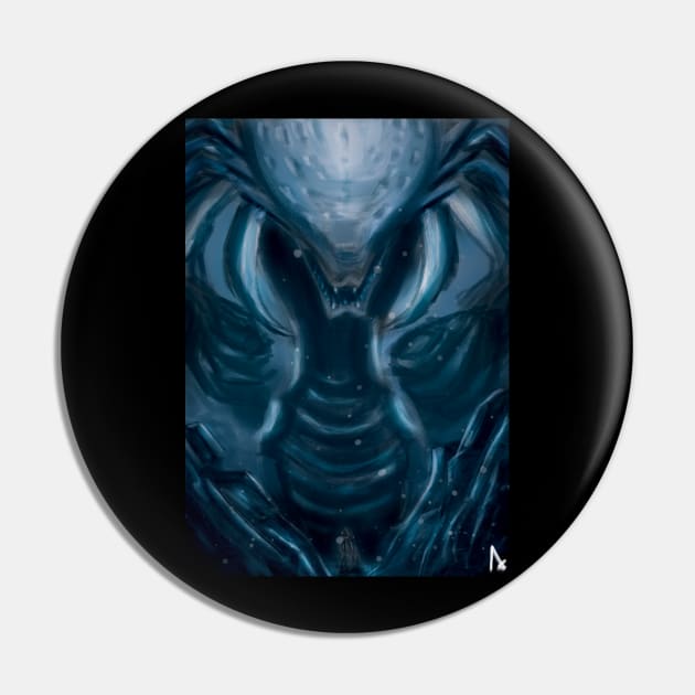 Abyss Monster Pin by Cromlek