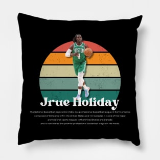 Jrue Holiday Vintage V1 Pillow